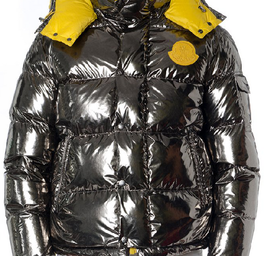 MONCLER Prele Reversible Puffer Jacket In Metallic