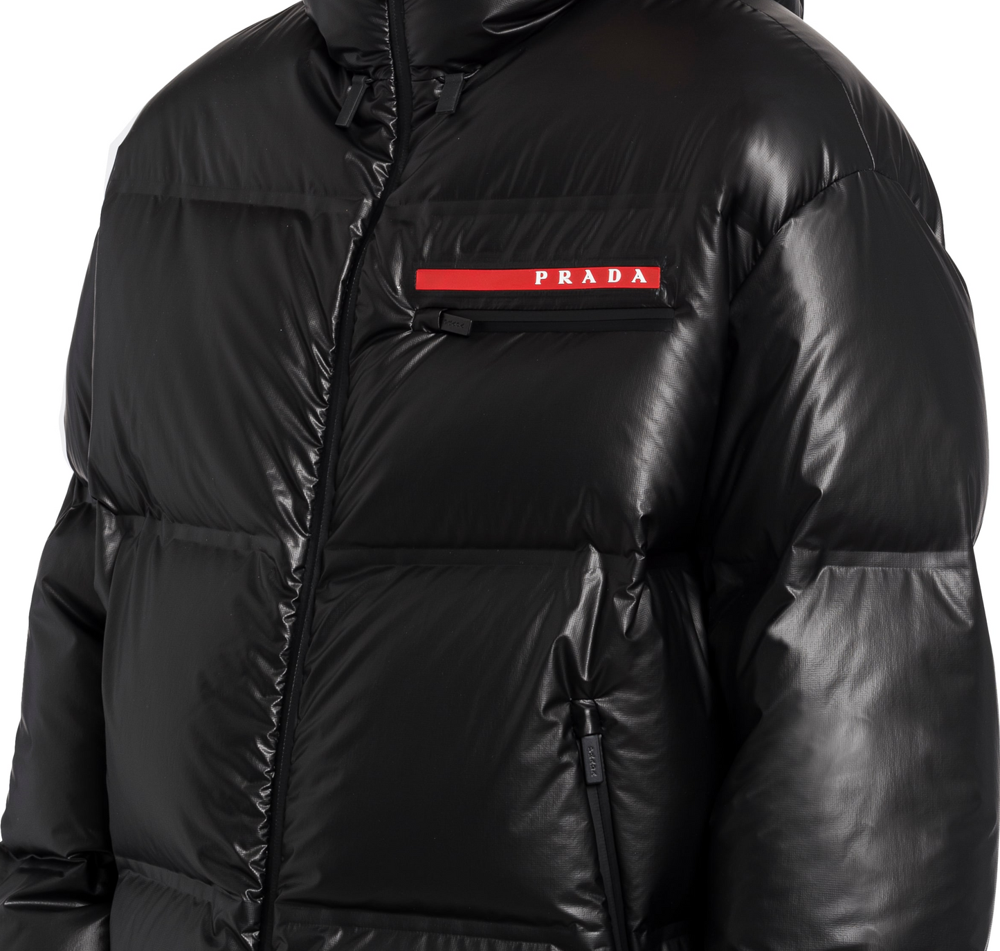 Women PRADA Light Bonded Nylon Puffer Jacket LR-HX026