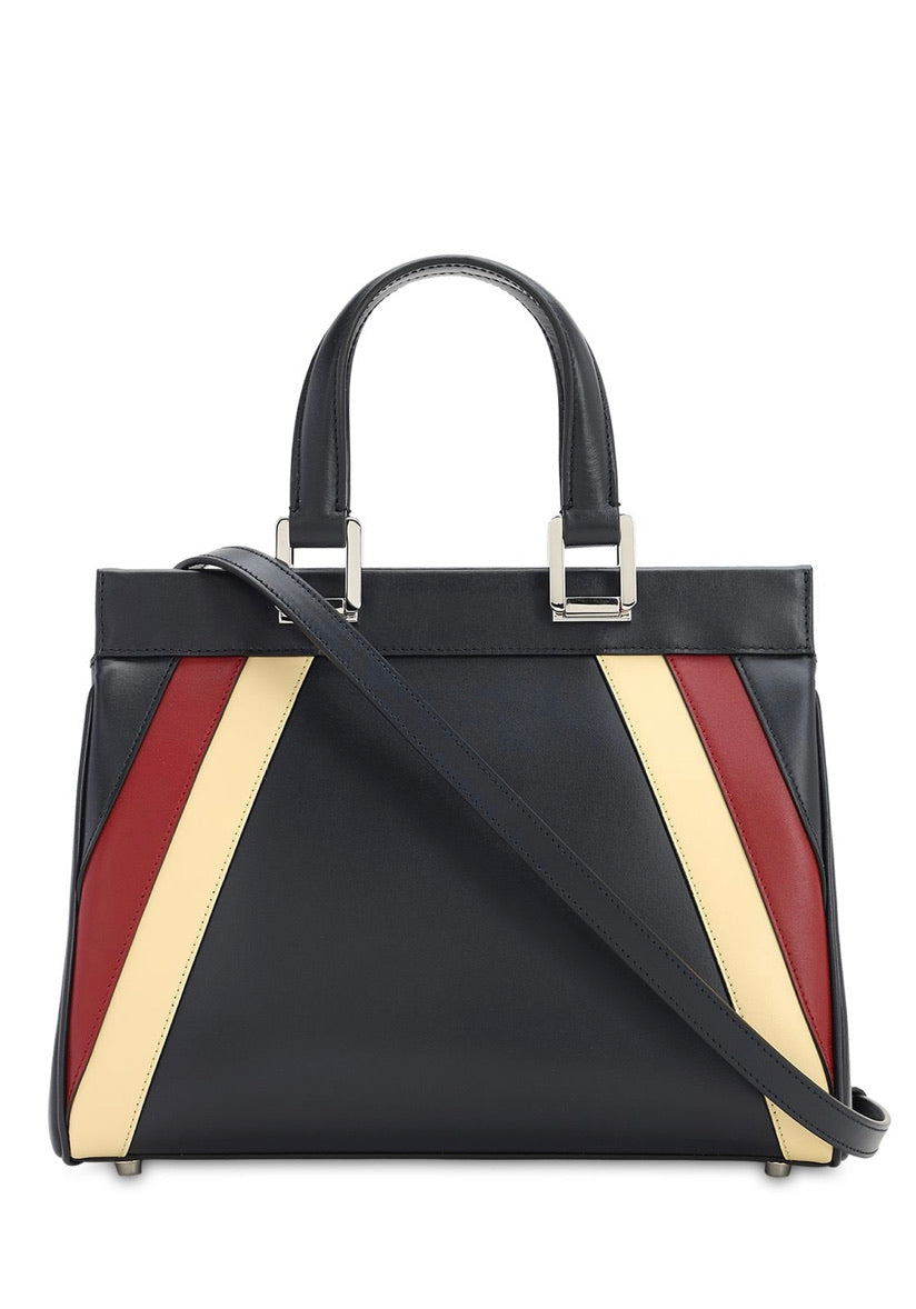 GUCCI ZUMI SPECIAL LEATHER DOUBLE STRIPE BAG