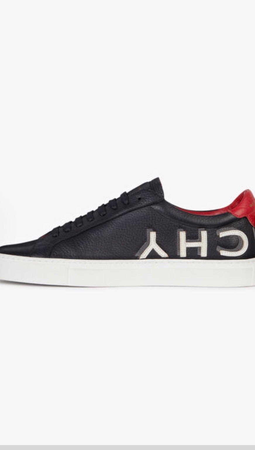 MEN GIVENCHY REVERSE SNEAKERS IN LEATHER