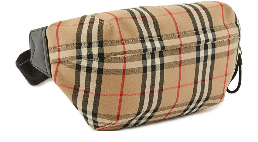 BURBERRY Medium Vintage Check Bonded Cotton Bum Bag