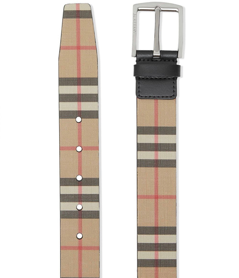 MEN Burberry Vintage Check belt