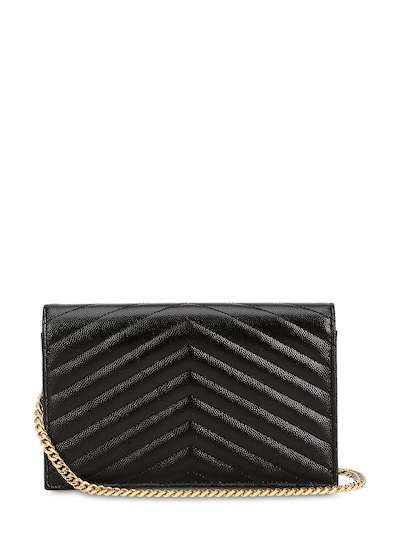 BOLSO YSL Yves SAINT LAURENT SM DE PIEL ACOLCHADA CON MONOGRAMA