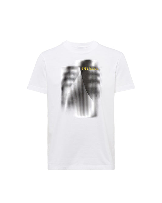 Prada Printed cotton T-shirt