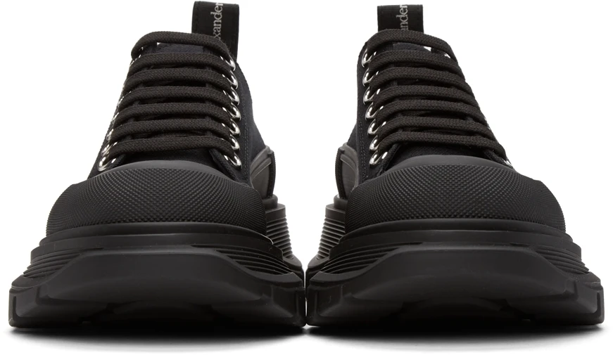 Alexander McQueen Baskets à lacets Tread Slick