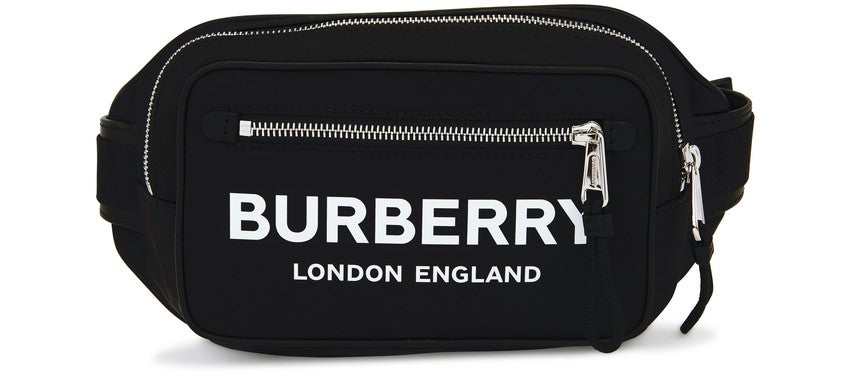 BURBERRY Logo Print Econyl® Bum Bag - UN ATELIER