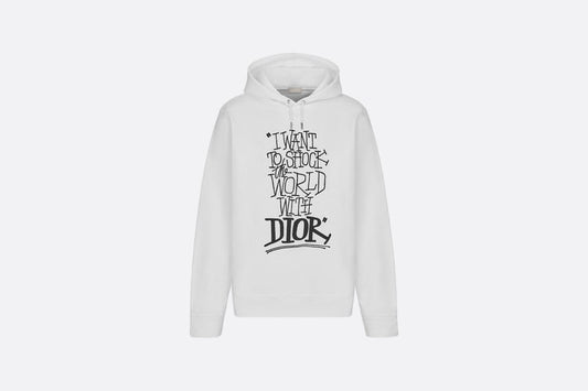 MEN DIOR AND SHAWN OVERSIZED HOODED SWEATSHIRT HOODIE