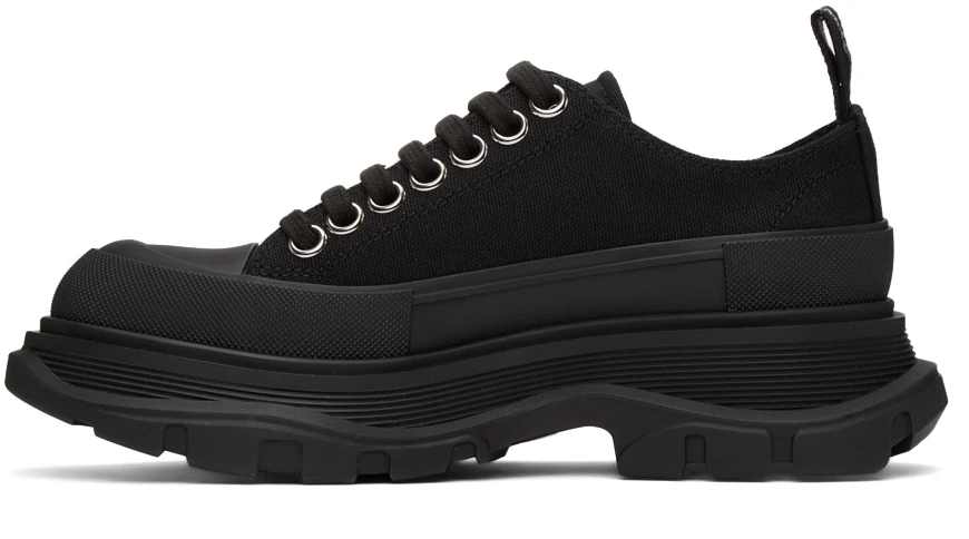 Alexander McQueen Baskets à lacets Tread Slick