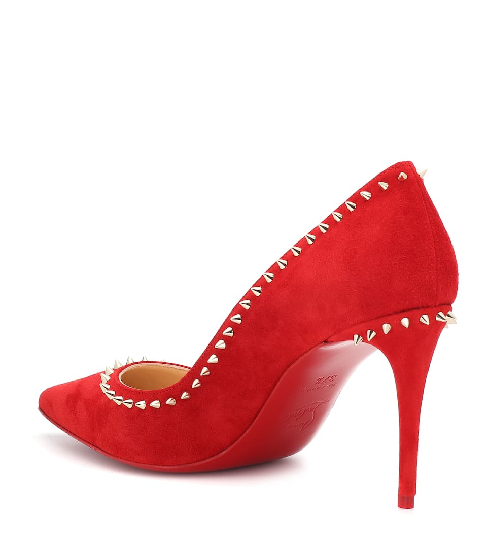 Escarpins CHRISTIAN LOUBOUTIN en daim 85 FEMME