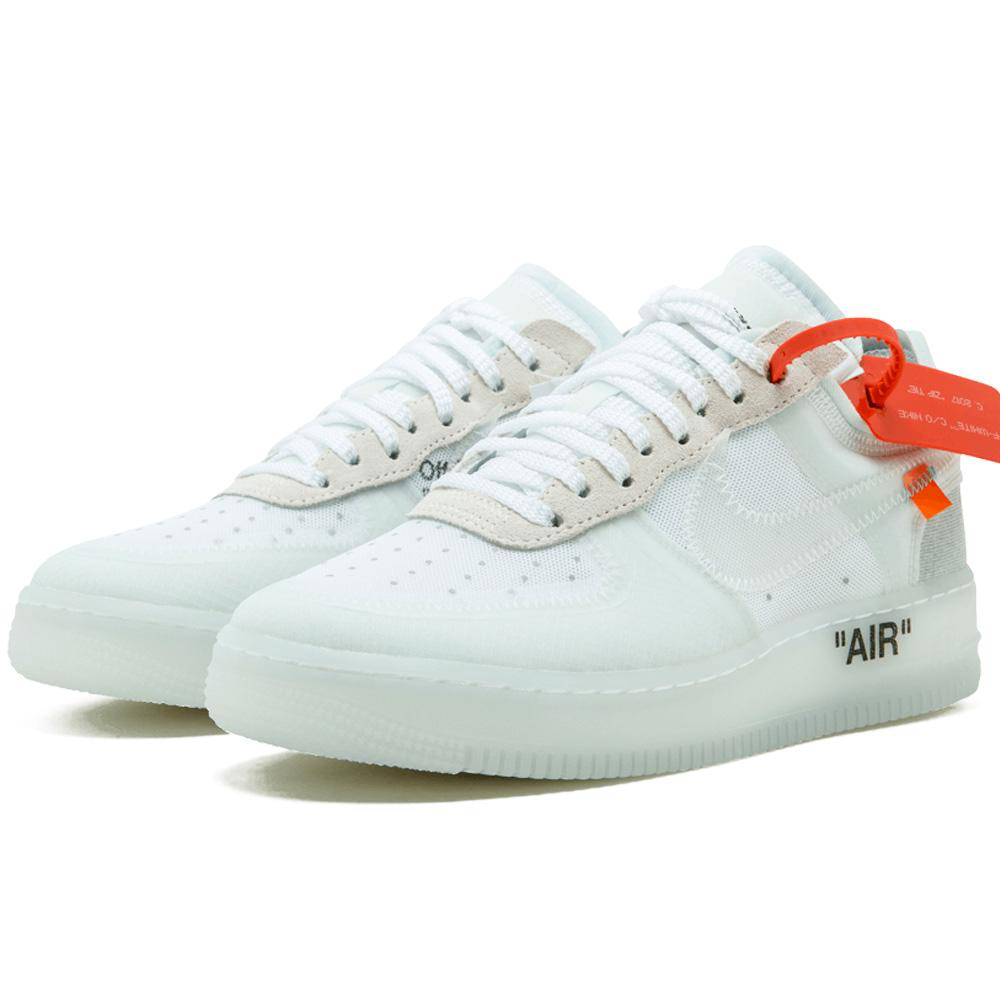 Mujer Off-White X Nike Air Force 1 Low - Blanco 