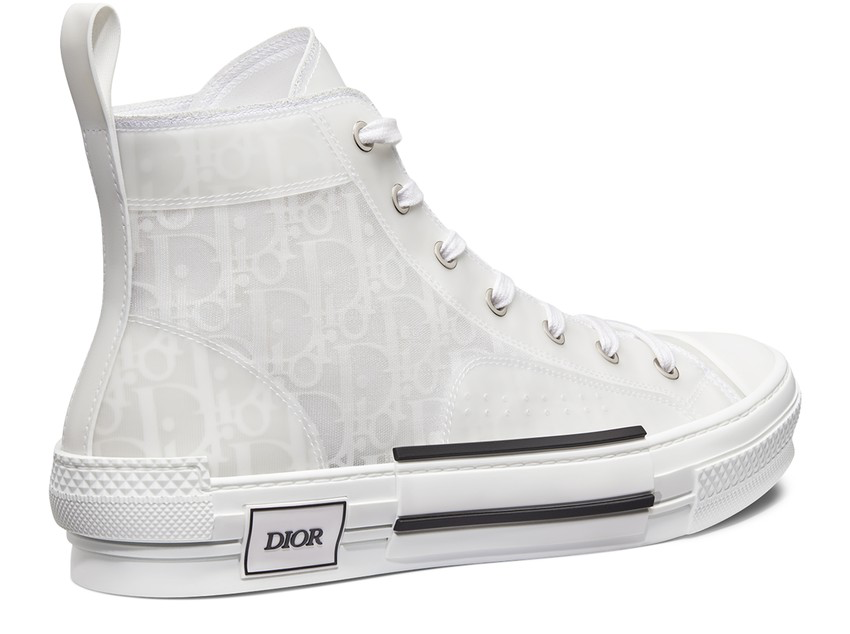 DIOR "B23" HIGH-TOP DIOR OBLIQUE SNEAKER - UN ATELIER