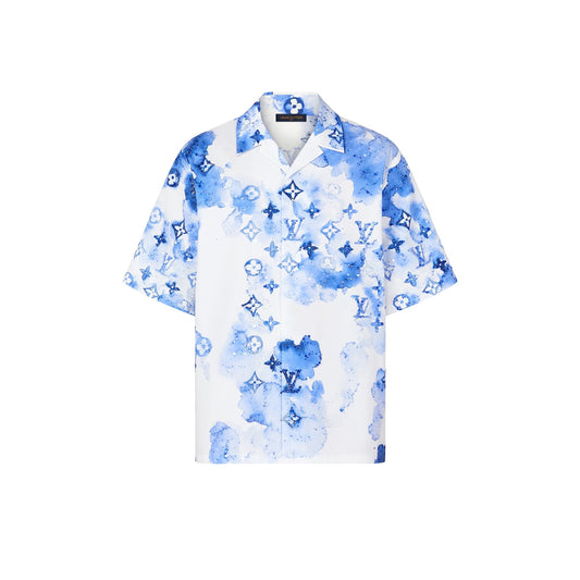 LOUIS VUITTON EMBROIDERED WATERCOLOR SHIRT