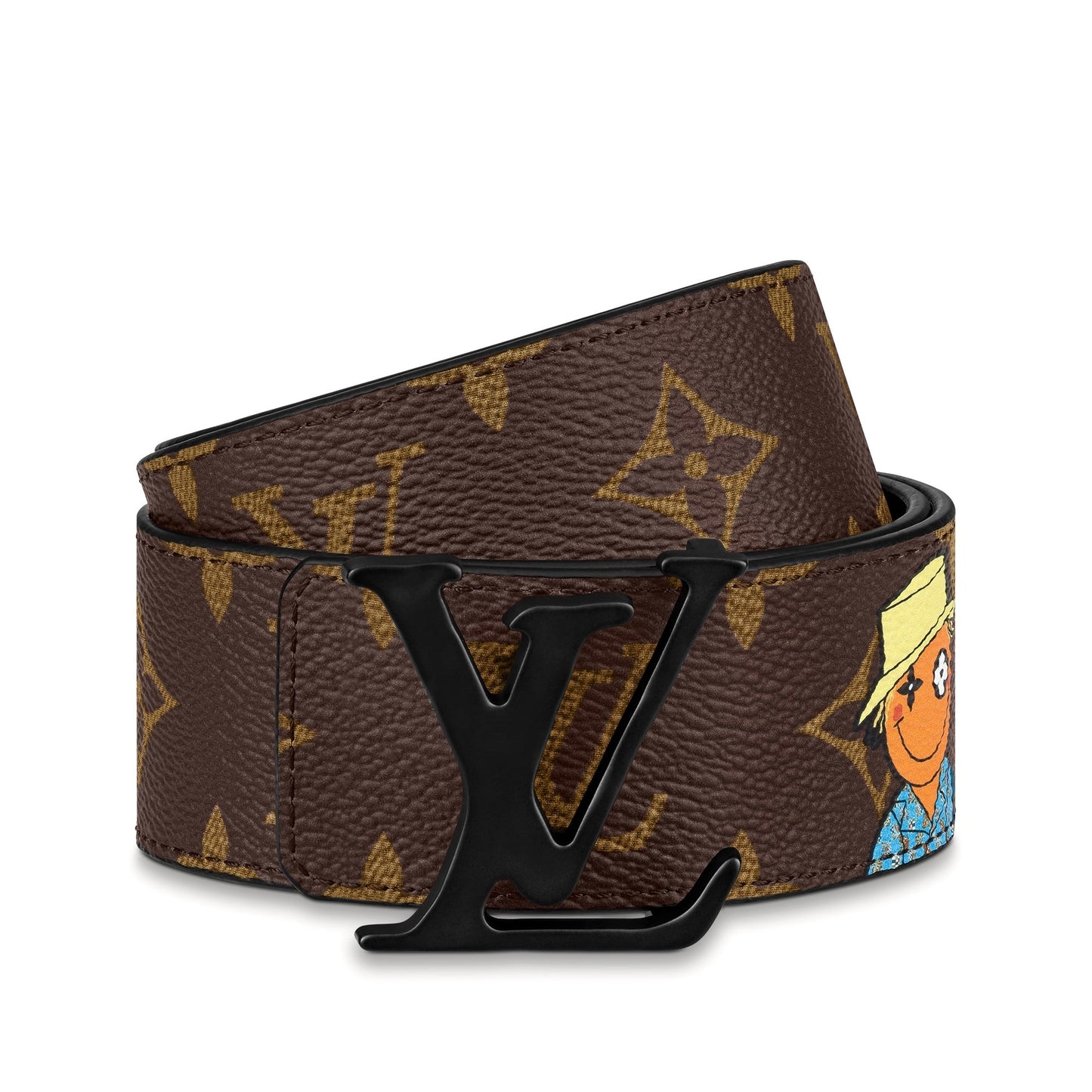 CEINTURE RÉVERSIBLE LOUIS VUITTON FORME LV 40MM