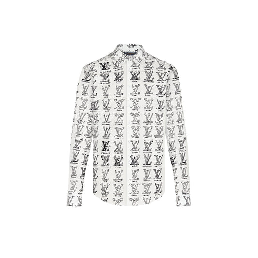 LOUIS VUITTON PLACED GRAPHIC SHIRT